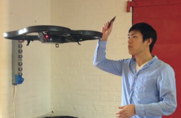 Drones are equipped with Square Readers 
