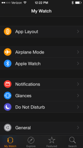 Choose "Glances" from the Apple Watch App on your iPhone and then add Splitwise